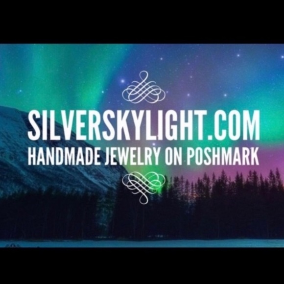 Skull silver necklace . Lariat Y shape toggle clasp & skull charm boho necklace - Picture 12 of 12